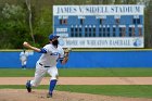 Baseball vs CGA  Wheaton College Baseball vs Coast Guard Academy during game two of the NEWMAC semi-finals playoffs. - (Photo by Keith Nordstrom) : Wheaton, baseball, NEWMAC